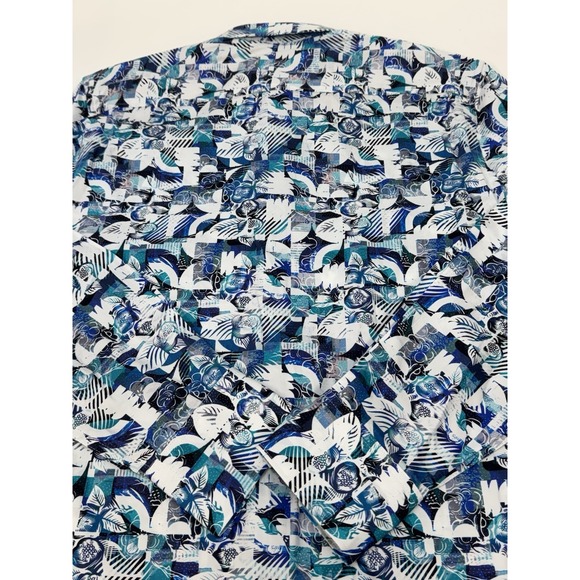 NWT Robert Graham PAVONES Floral Geometric‎ Classic Fit L/S Shirt LARGE $198 - Picture 14 of 14